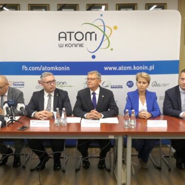 Konferencja prasowa „Atom w&nbsp;Koninie”