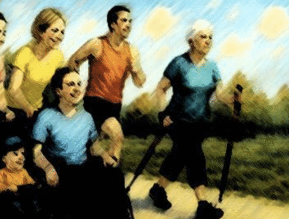 V&nbsp;Międzypokoleniowy Marsz Nordic Walking w&nbsp;Sompolnie