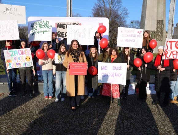 Młodzież zabrała głos w&nbsp;sprawie przemocy