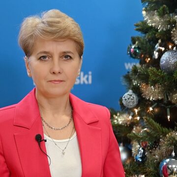 Życzenia starosty powiatu konińskiego Katarzyny Fryzy