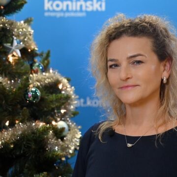 Życzenia przewodniczącej rady powiatu konińskiego Żanetty Matlewskiej-Gut