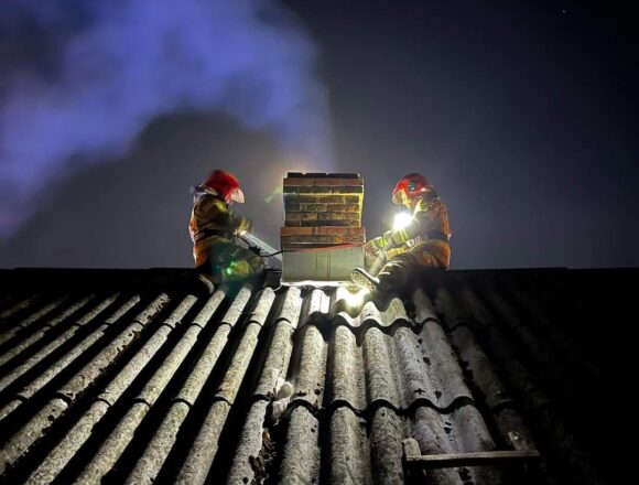 Plaga pożarów sadzy w&nbsp;kominach