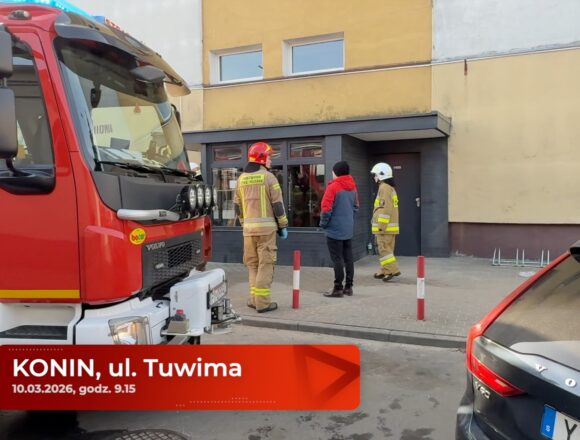 Zadymienie w&nbsp;bloku przy ul.&nbsp;Tuwima w&nbsp;Koninie. Interweniowały służby