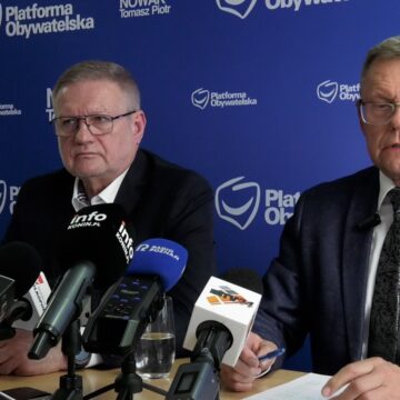 konferencja nowak Atom i transport w centrum rozmów. Samorządowcy o przyszłości regionu konińskiego