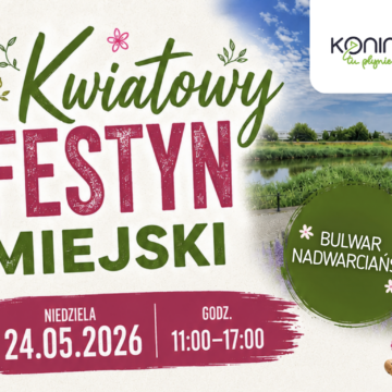 Zrzut ekranu 2026-05-13 o 12.40.38 Konińska fiesta kwiatowa już 24 maja na Bulwarze Nadwarciańskim