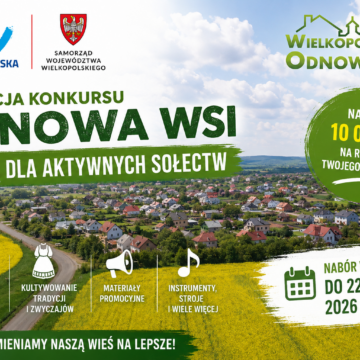 ChatGPT Image 1 cze 2026 o 14_42_05 Ruszył nabór do XIV edycji konkursu „Odnowa Wsi Szansą dla Aktywnych Sołectw”