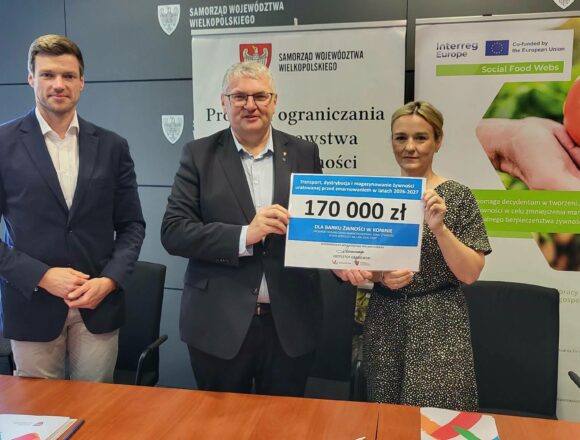 Konin 900 tys. na transport i magazynowanie żywności w Wielkopolsce